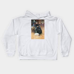 Gothilda Furstenberg by Carl Larsson Kids Hoodie